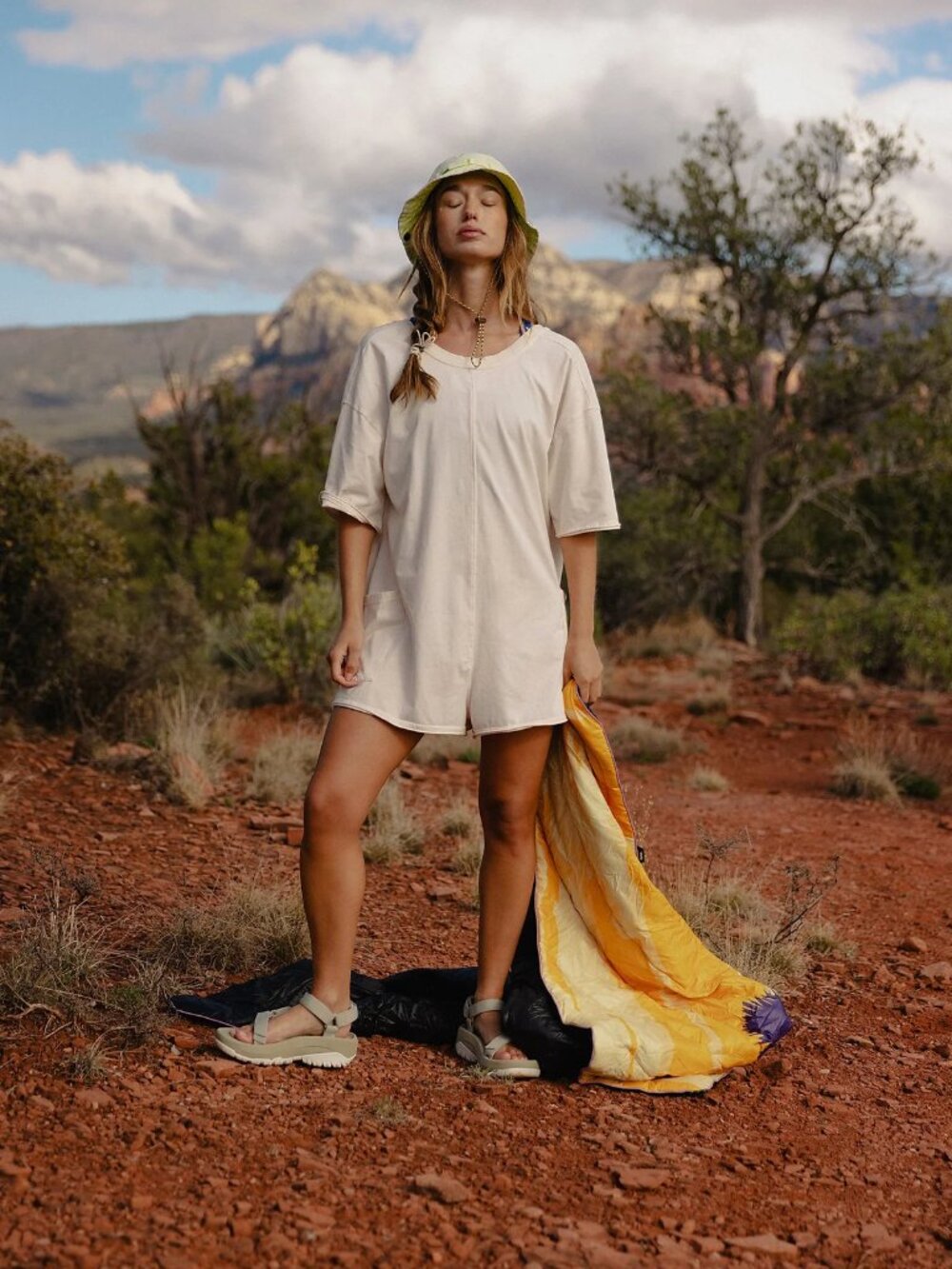 Free People Movement Hot Shot Tee Romper